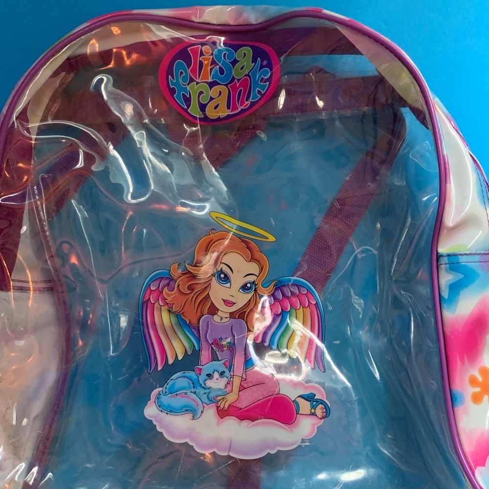 Lisa frank clear backpack